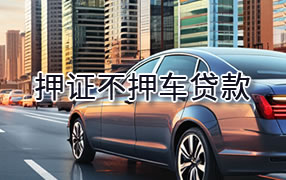 广安押证不押车贷款